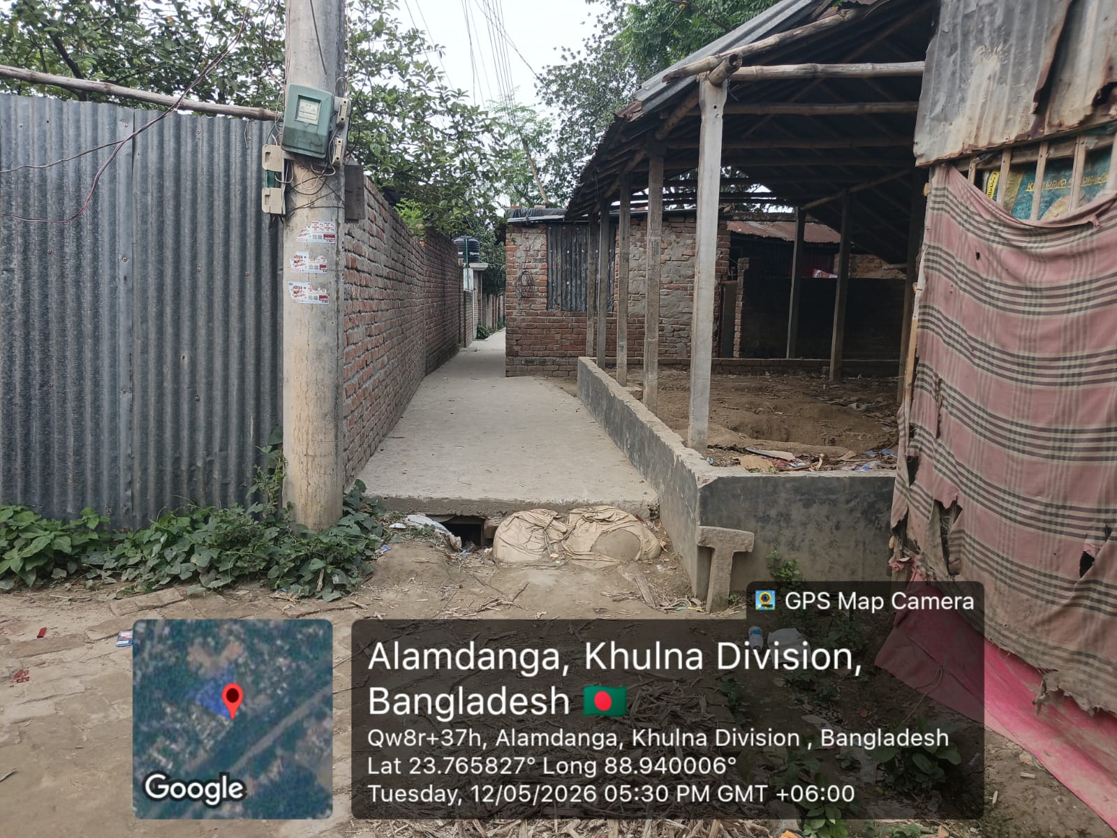 আলমডাঙ্গা পৌরসভার ১নং ওয়ার্ড গোবিন্দপুর সর্দার পাড়া নিম্নআয় এলাকার উন্নয়ন চিত্র ( কাজের আগের ছবি ও পরের ছবি)